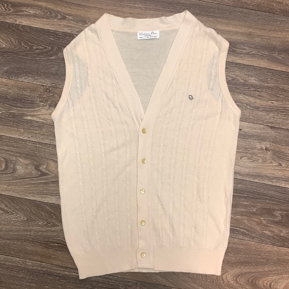 Dior Other - Christian Dior Cardigan Vest